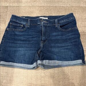 Levi's Indigo Denim Shorts